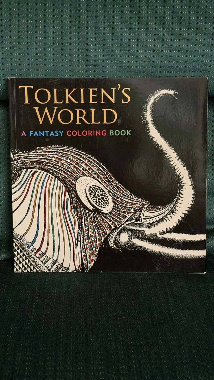 Tolkien's World: A Fantasy Coloring Book